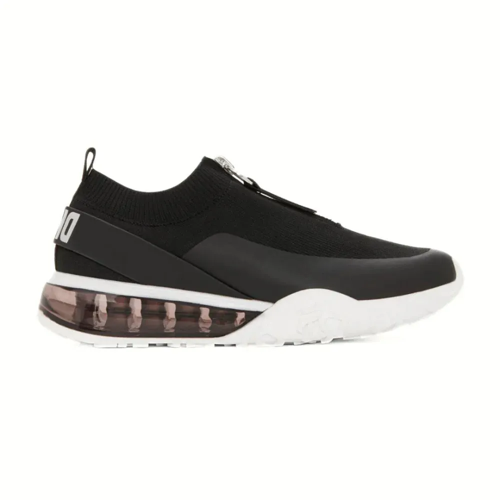 DKNY Kadia Zip-Up Sneaker - BLK