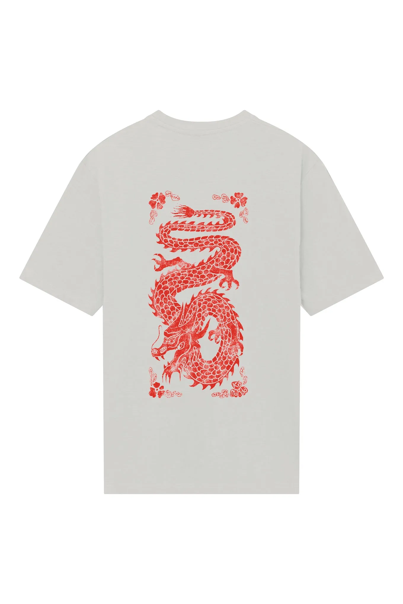 DRAGON - Organic Cotton Tee Off White