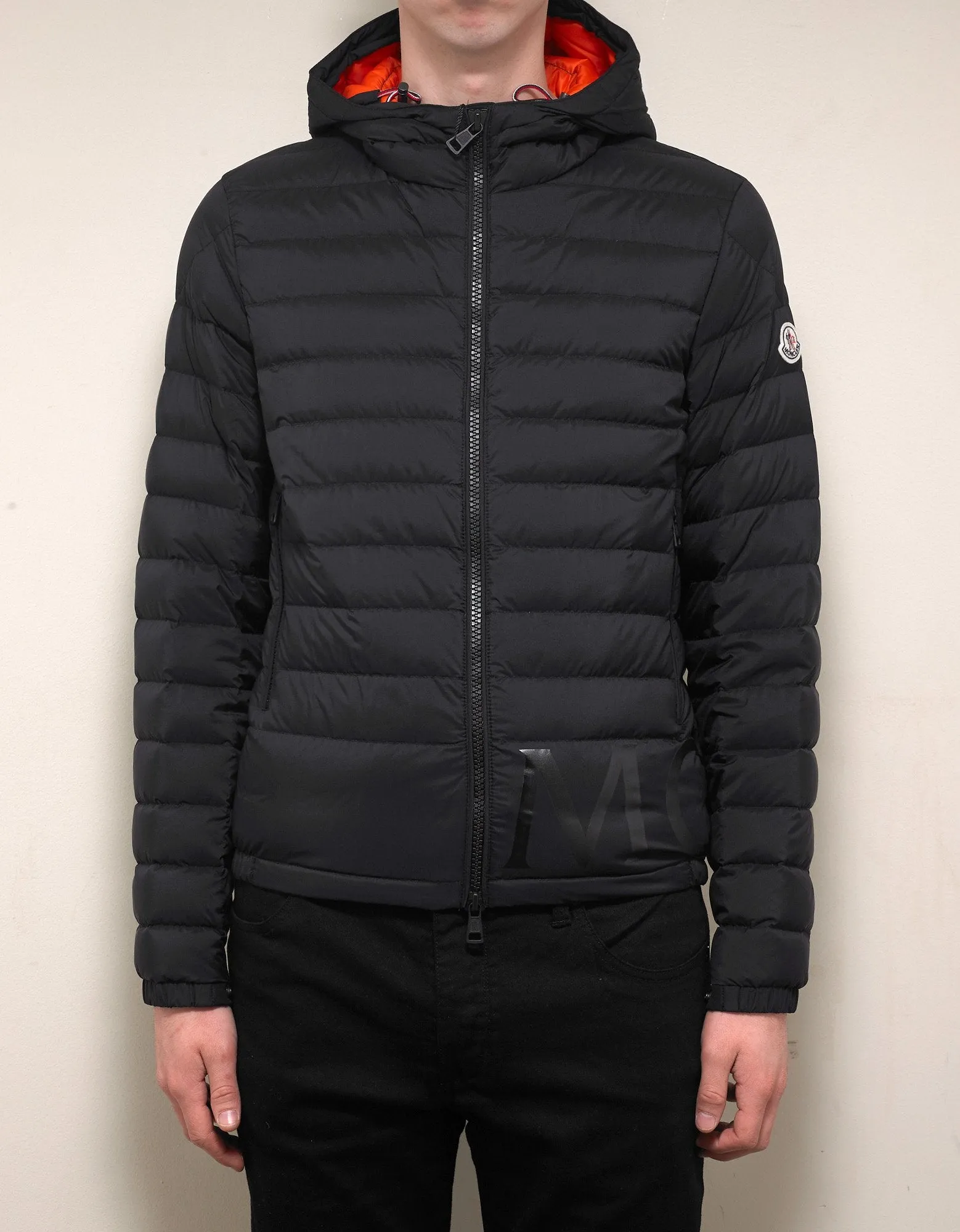 Dreux Black Nylon Down Jacket