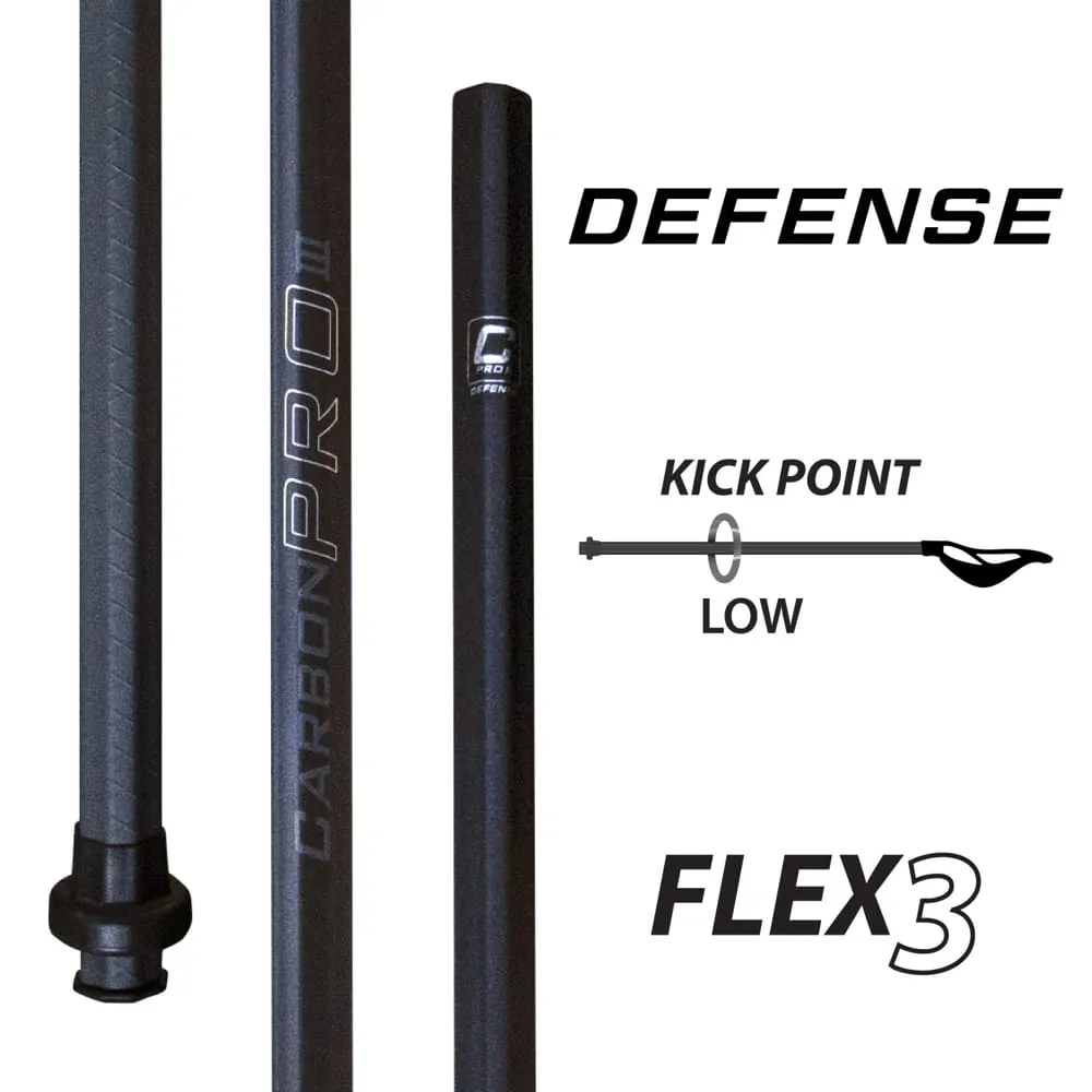 ECD CARBON PRO 3.0 Composite Defense Lacrosse Shaft