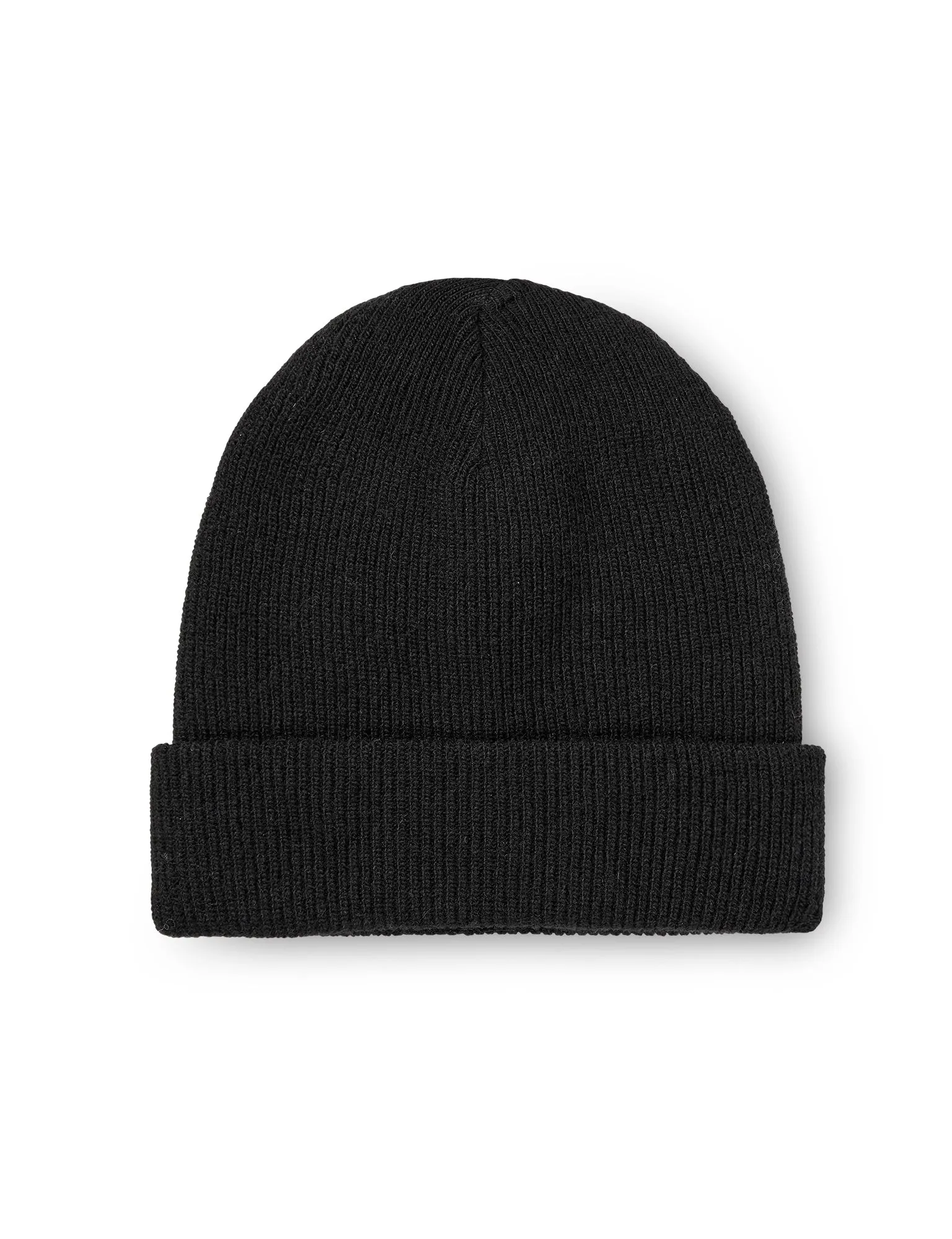 Eco Wool Toke Beanie, Black