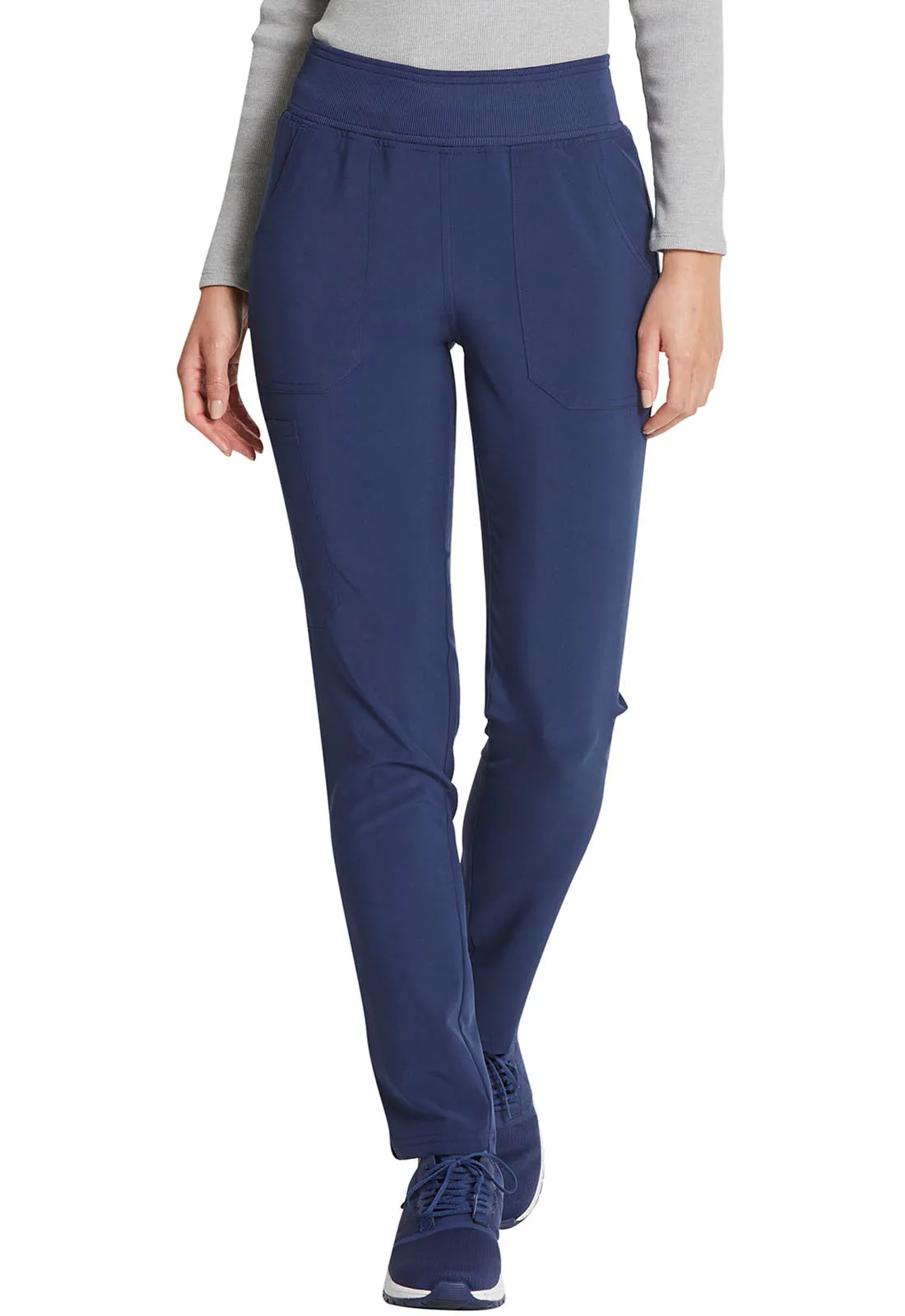 EDS Essentials - Mid Rise Tapered Leg Pull-on Pant