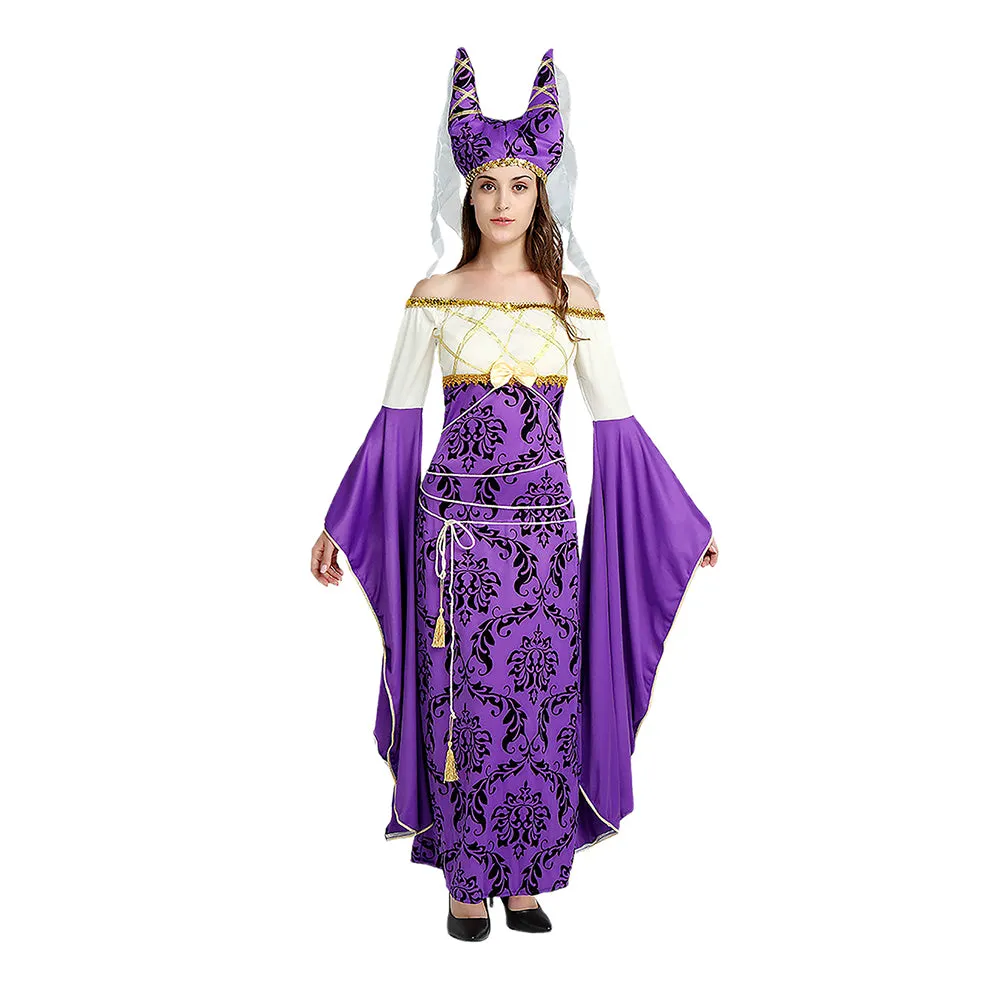 Egyptian Queen Cleopatra themed Adults Halloween Costume Dress Up