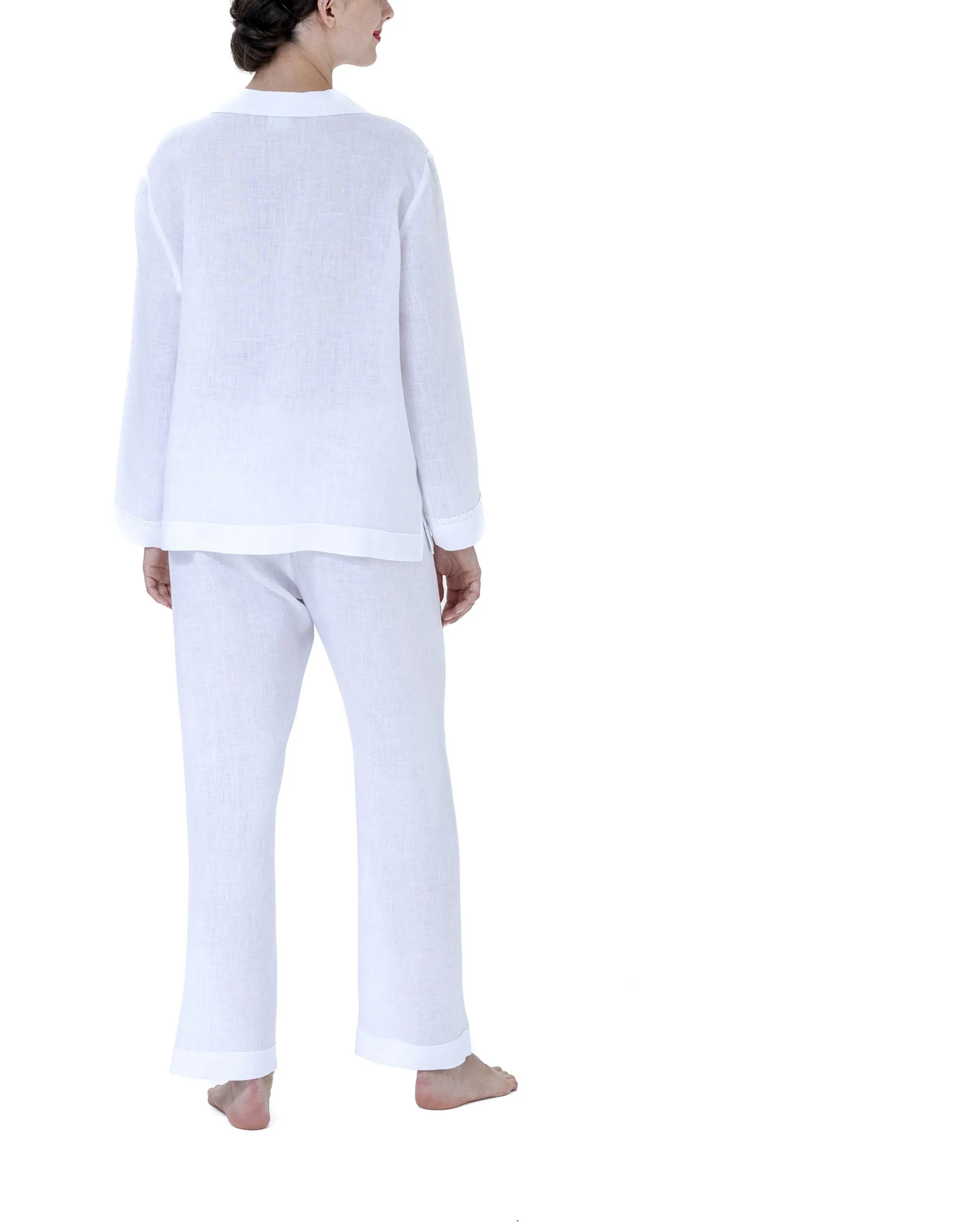 Eleni Classic Linen Pyjamas (In stock, 3 day delivery)