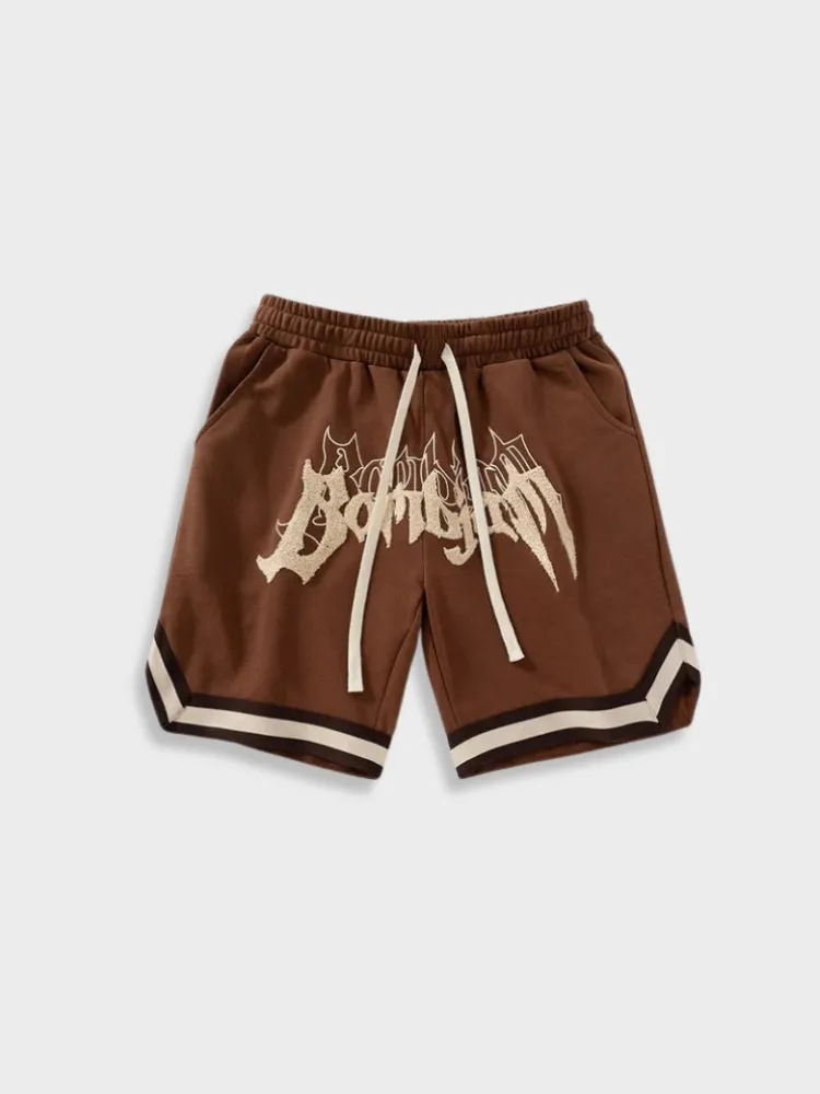 Embroided Streetwear Shorts