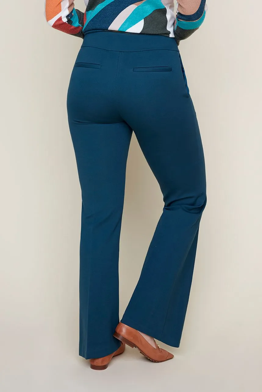 Flare Leg Ponte Pant