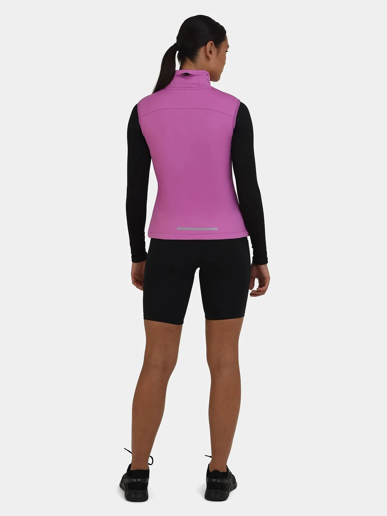 Flyweight Thermal Gilet For Women With Brushed Inner Fabric, Side & Internal Zip Pockets & Adjustable Toggles