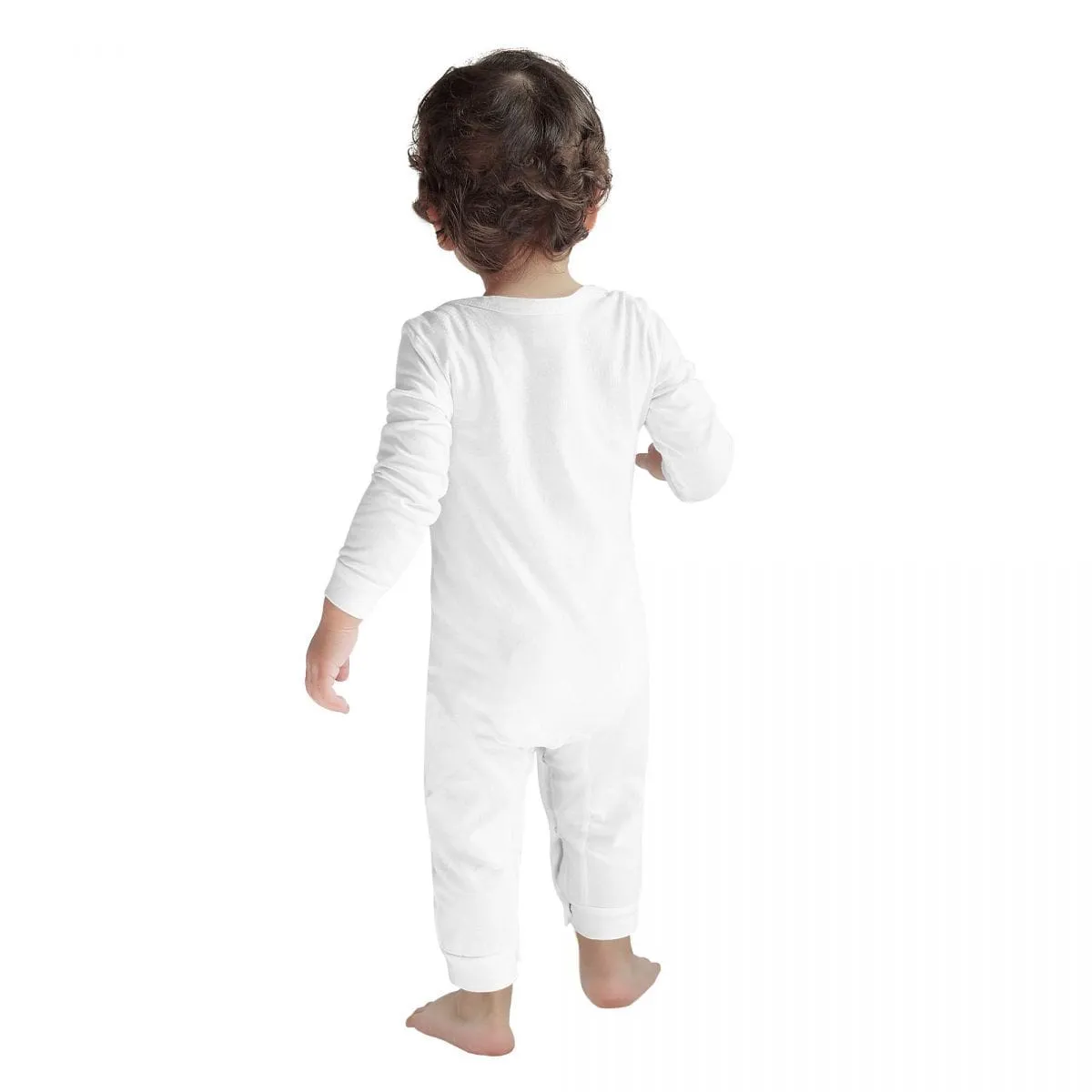 #For 6M-2T-Custom Face Baby Long Sleeve Rompers 100% Organic Cotton Jumpsuit One-piece Coverall and Layette Set