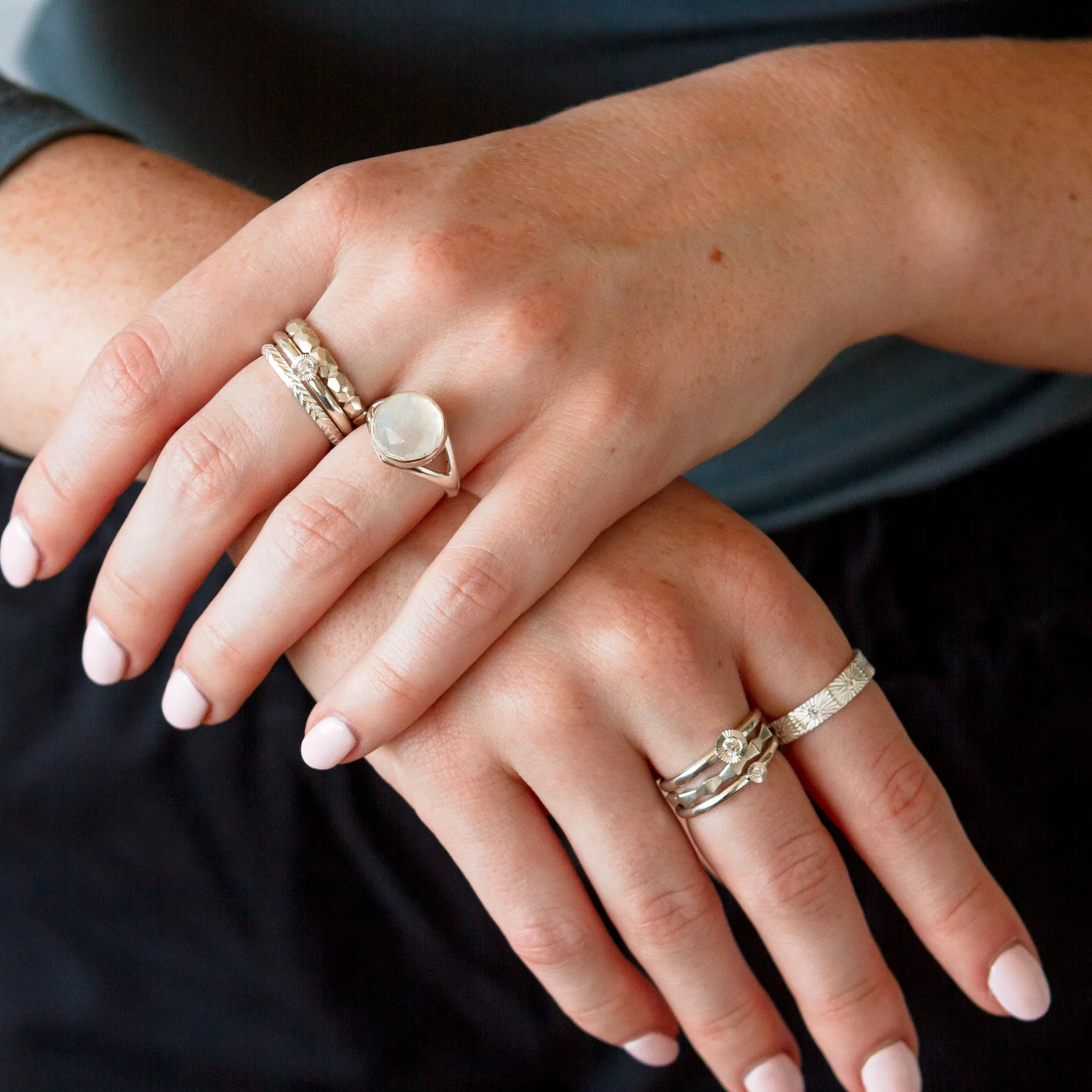 Fragment Eternity Band in Silver