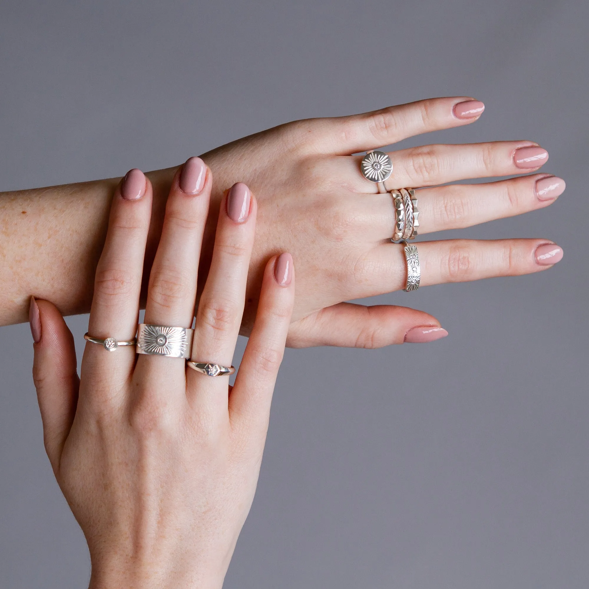 Fragment Eternity Band in Silver