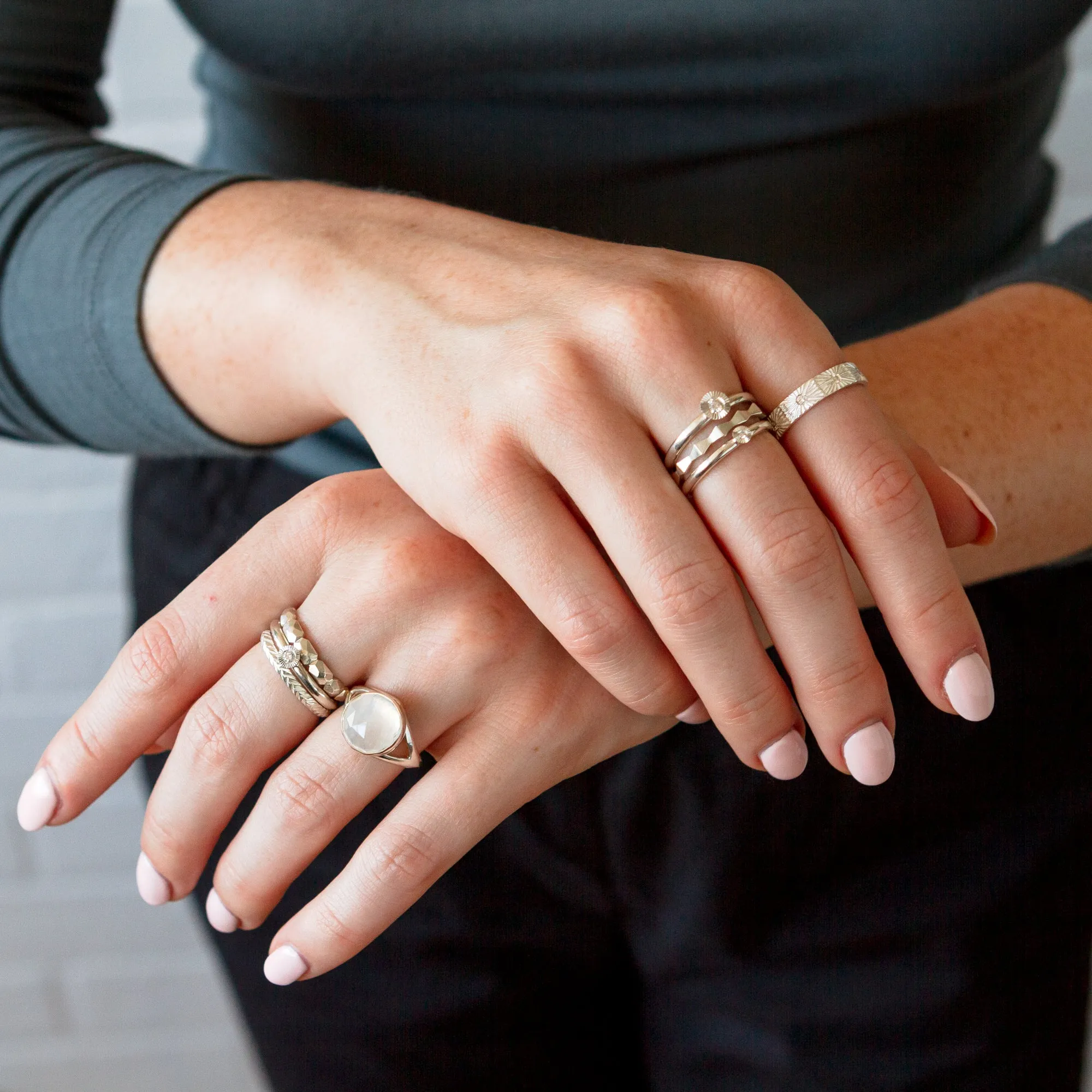 Fragment Eternity Band in Silver