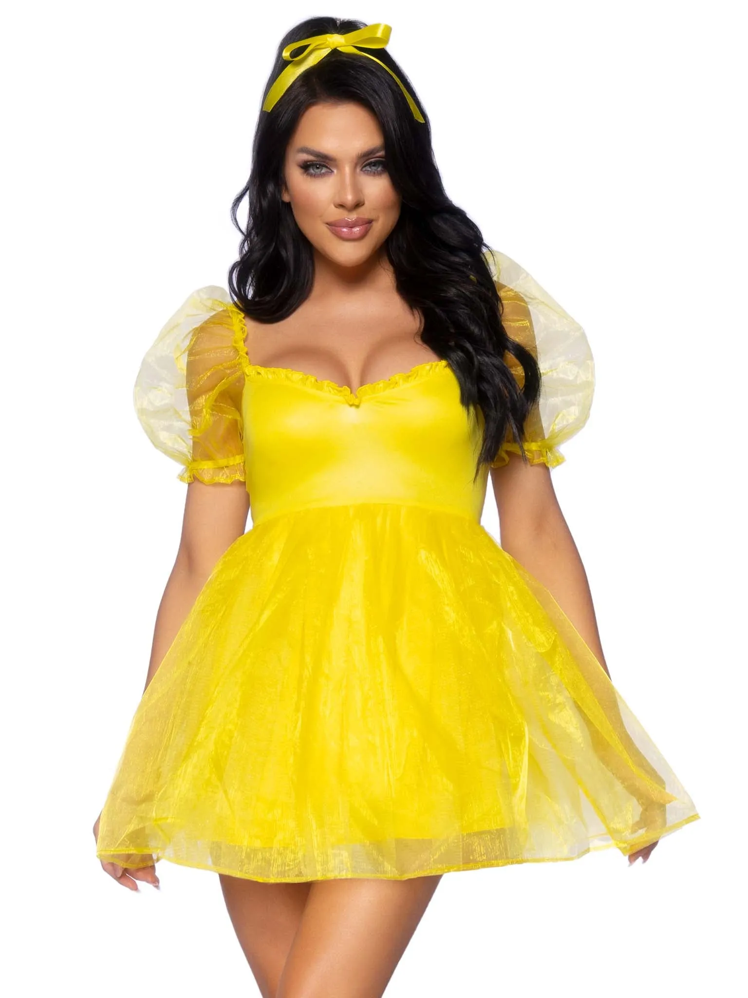 Frosted Organza Babydoll Dress