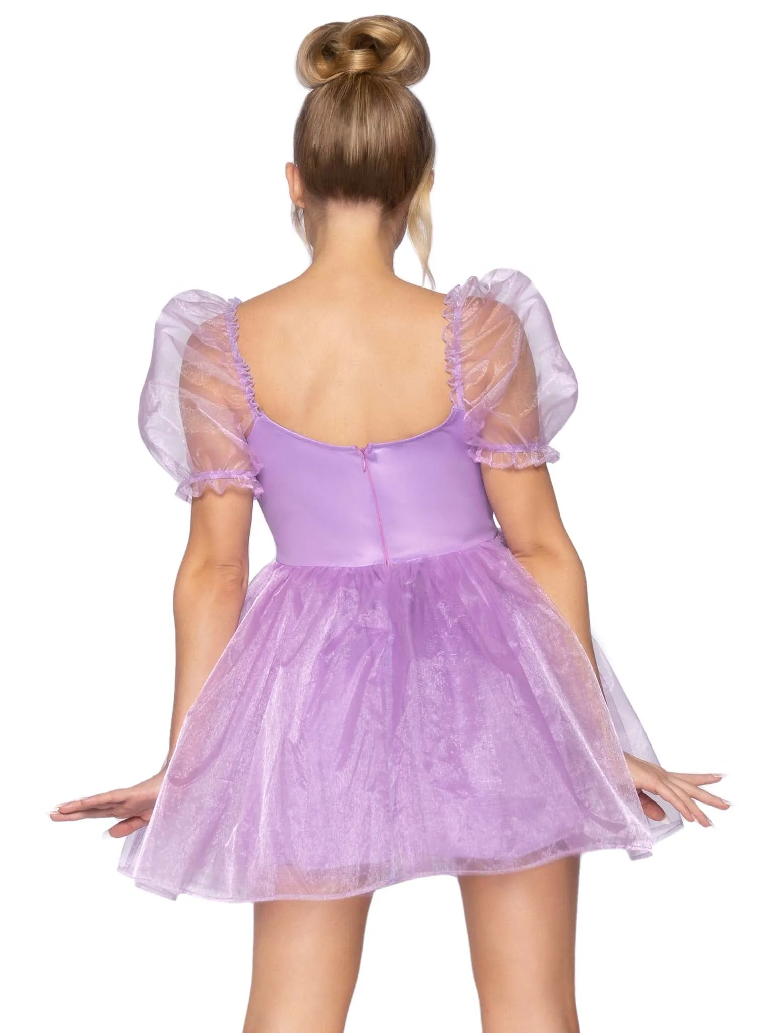 Frosted Organza Babydoll Dress