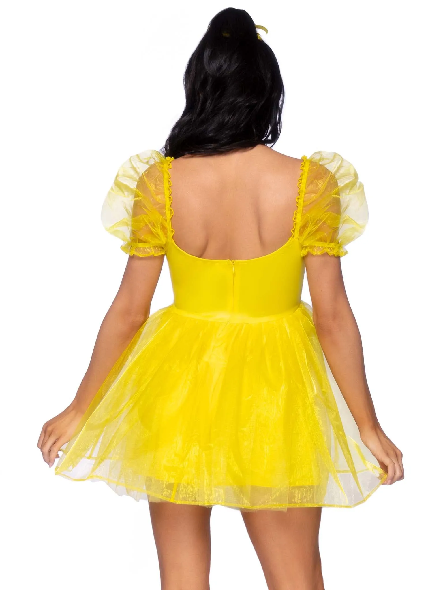 Frosted Organza Babydoll Dress