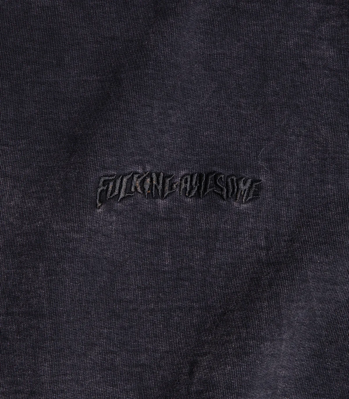 Fucking Awesome Little Stamp Snow Wash Crewneck Sweatshirt