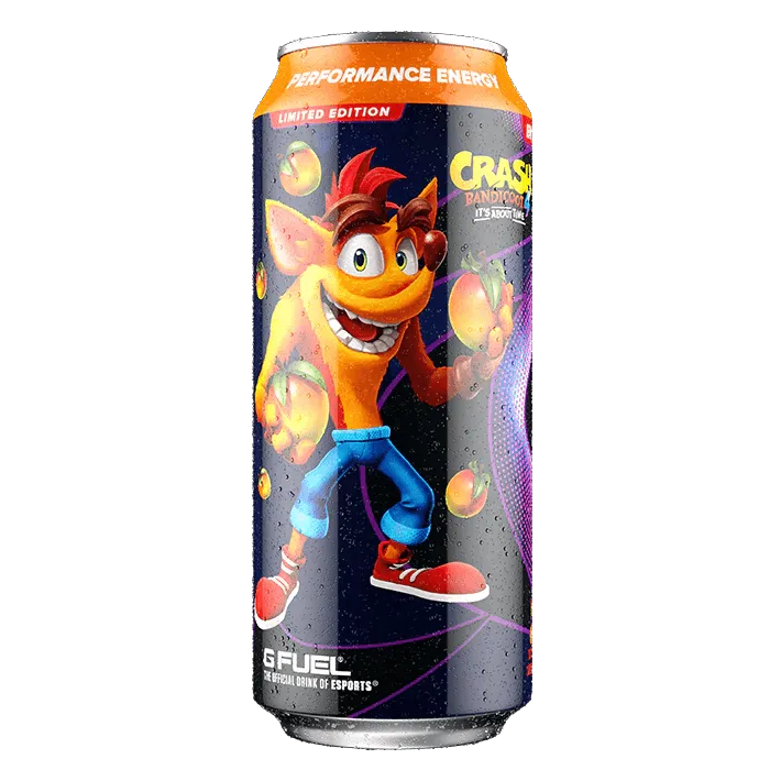 G Fuel Crash Bandicoot Wumpa Fruit Energy