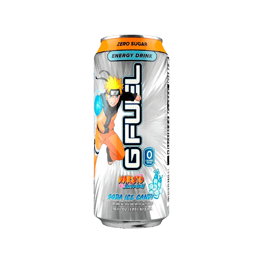 G Fuel Naruto Shippuden Rasengan Soda Ice Candy Energy