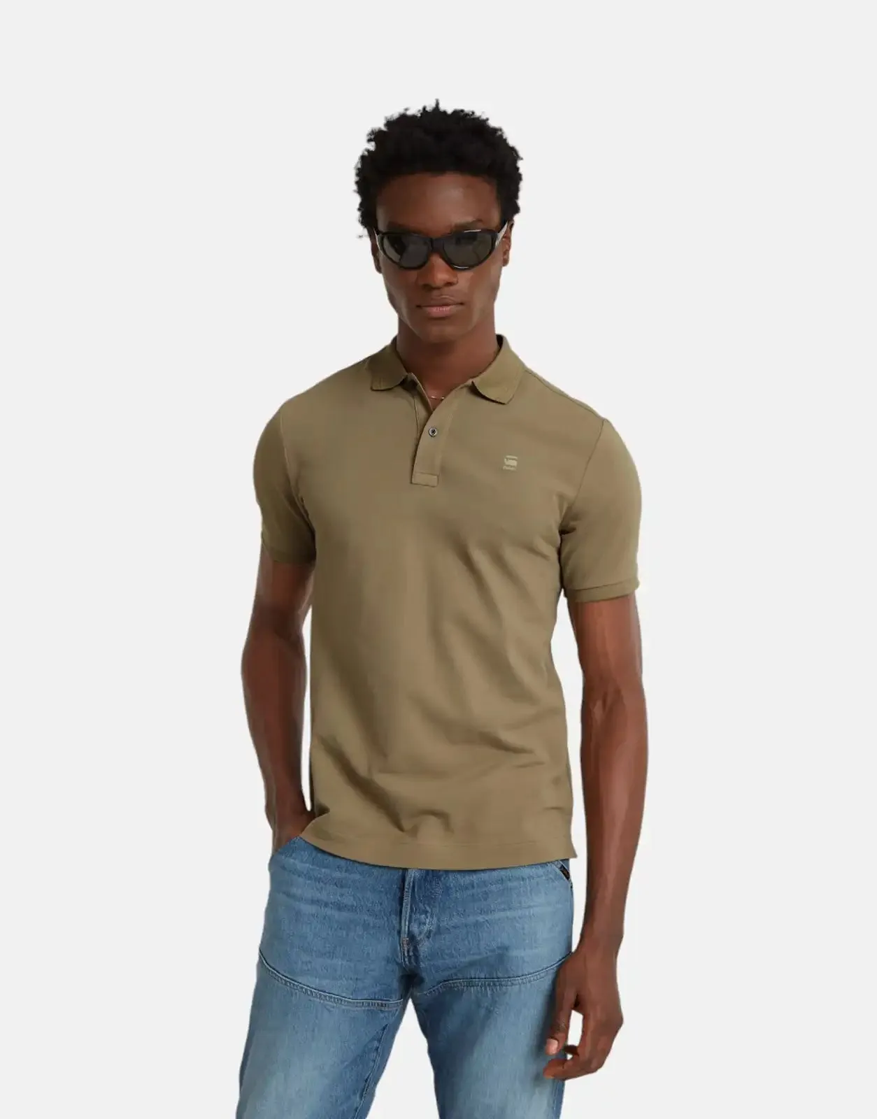 G-Star RAW Dunda Slim Polo Ensis Green