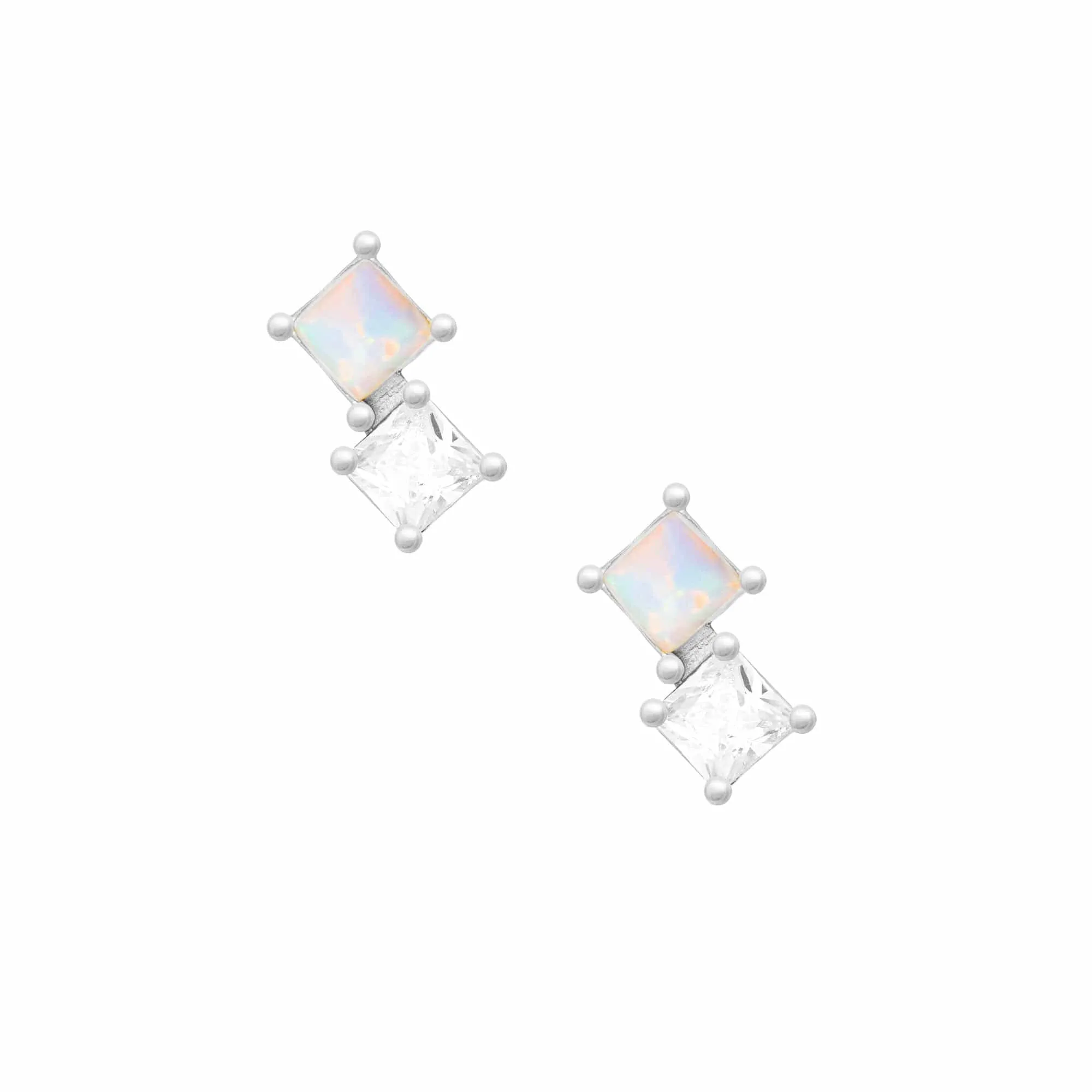 Georgina Opal Stud Earrings