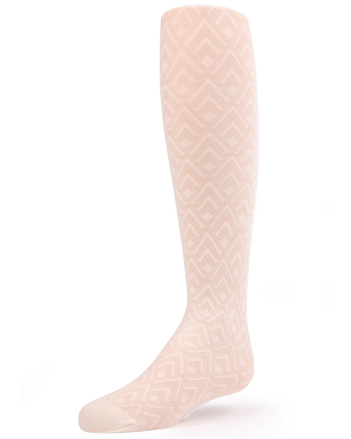 Girls' Diamond Sheer Nylon Tights