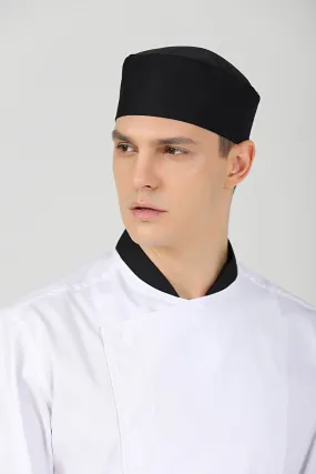 Gladiolus Black Chef Beanie, Dri-fit Vent