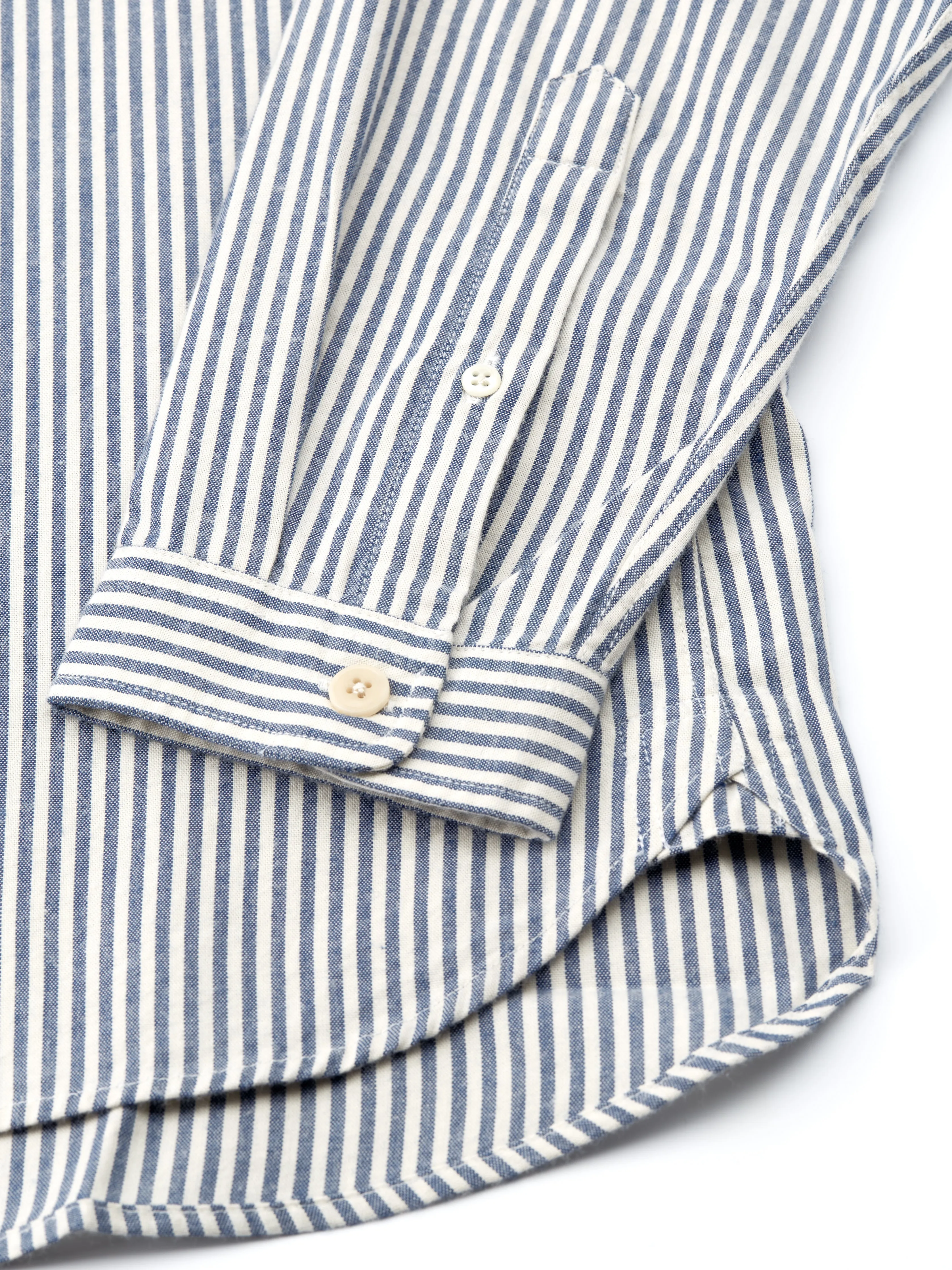 Grandad Shirt Brimham Blue