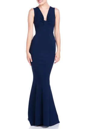 Greta Constantine Vara Gown Navy