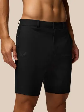 Heren Golf Lichtgewicht Short - Zwart