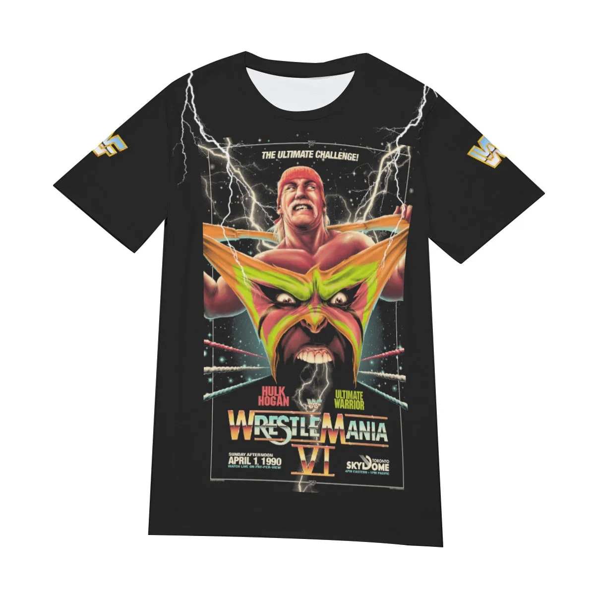 Hulk Hogan Ultimate Warrior Wrestlemania Shirt