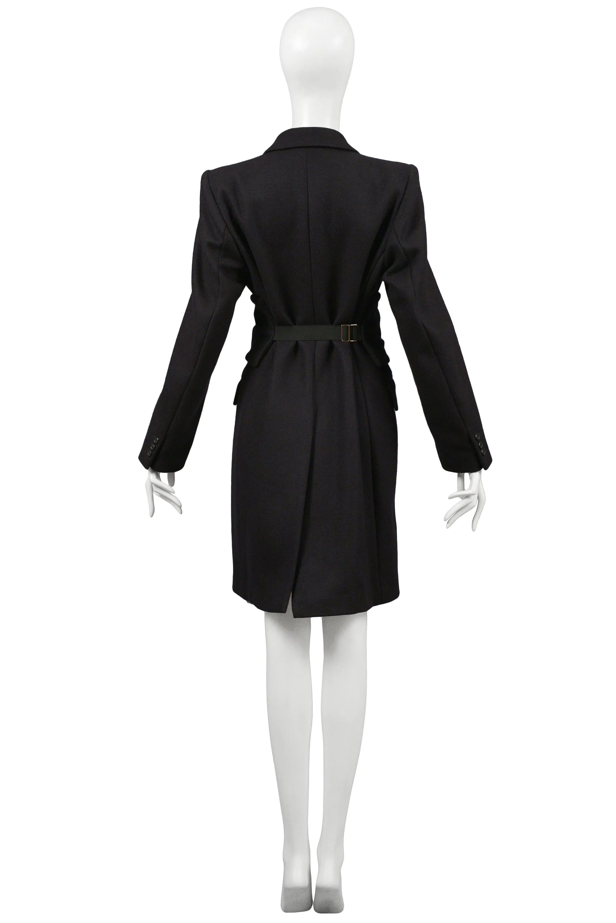 ICONIC MARTIN MARGIELA RUNWAY BUCKLE COAT 1996