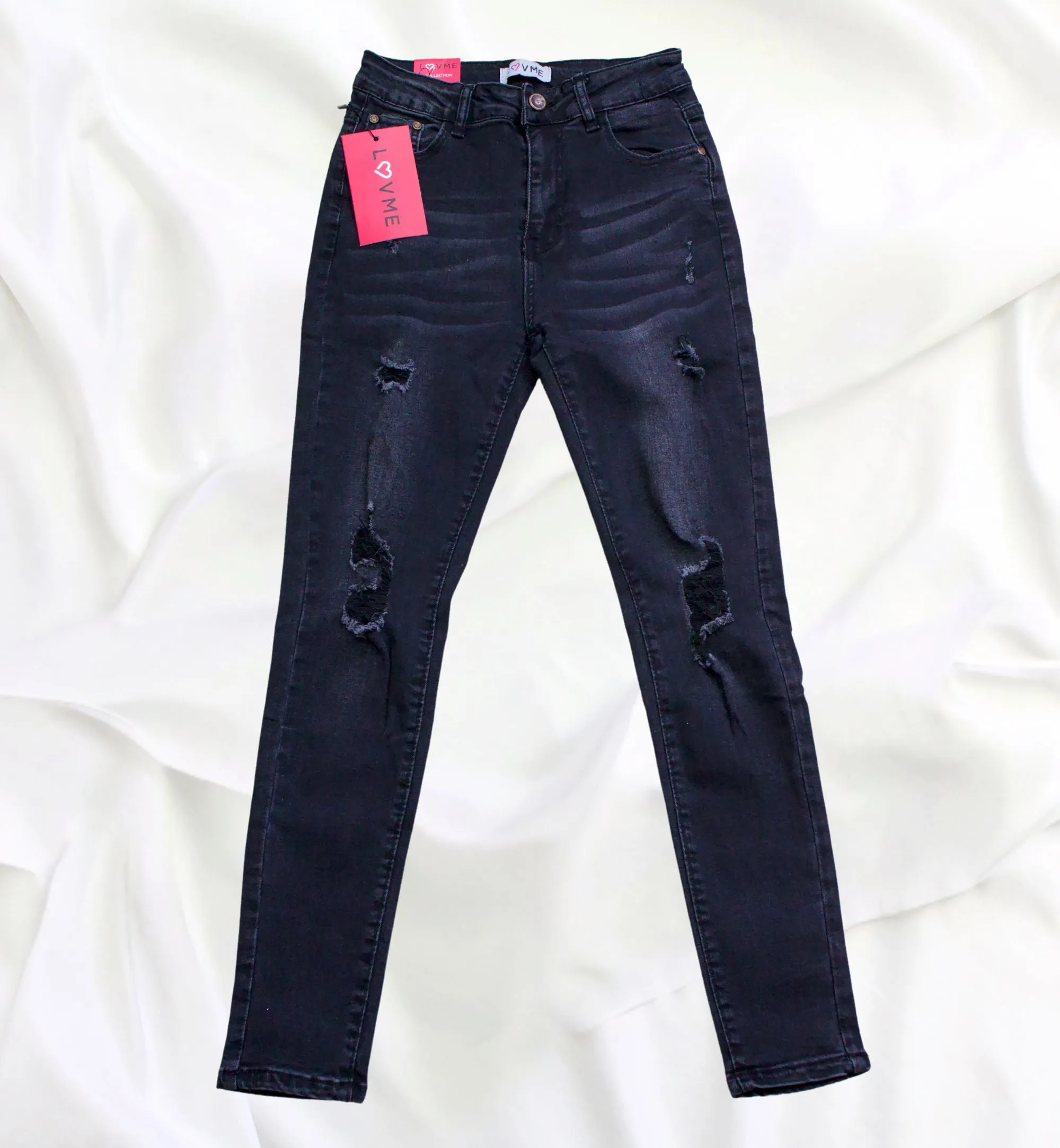 JEANS ESTILO SKINNY CON DESTRUCCIN LV90002