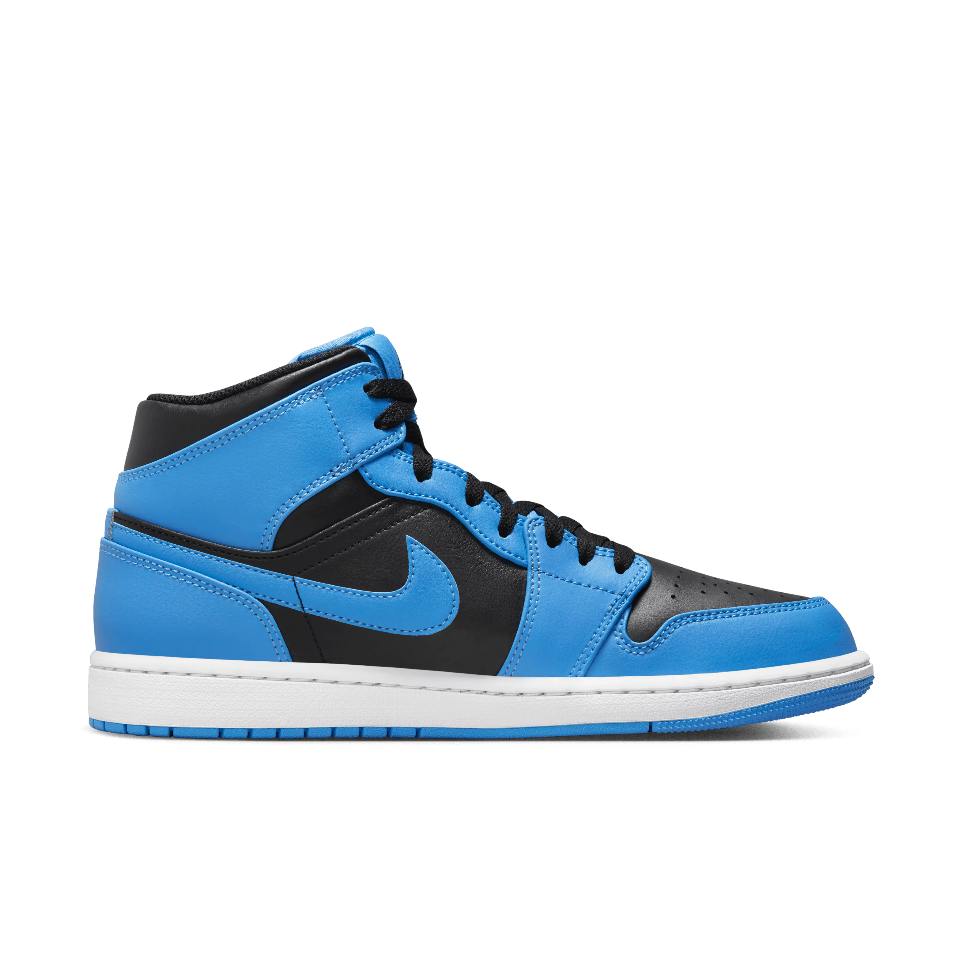 Jordan - Men - Air Jordan 1 Mid - University Blue/Black/White