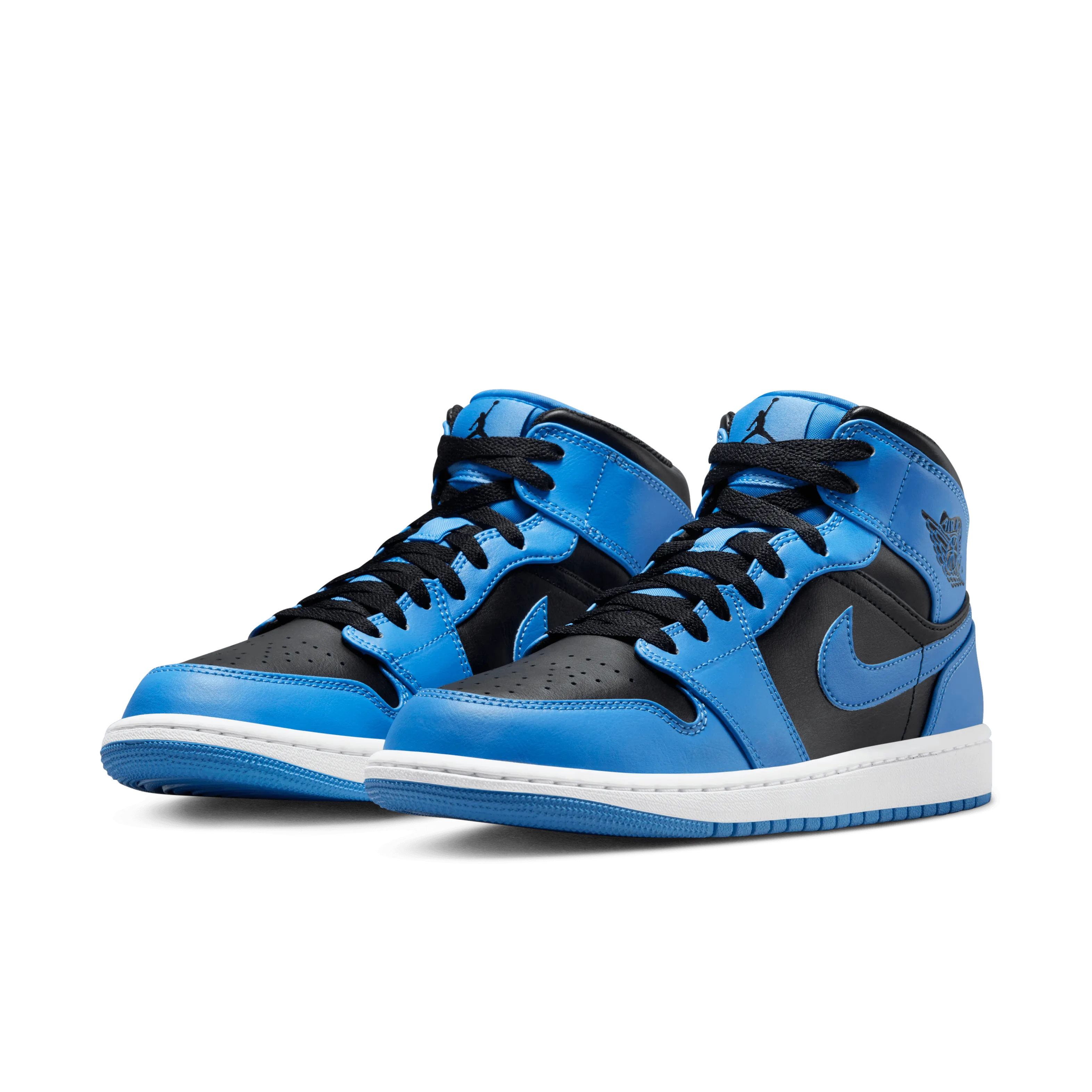 Jordan - Men - Air Jordan 1 Mid - University Blue/Black/White