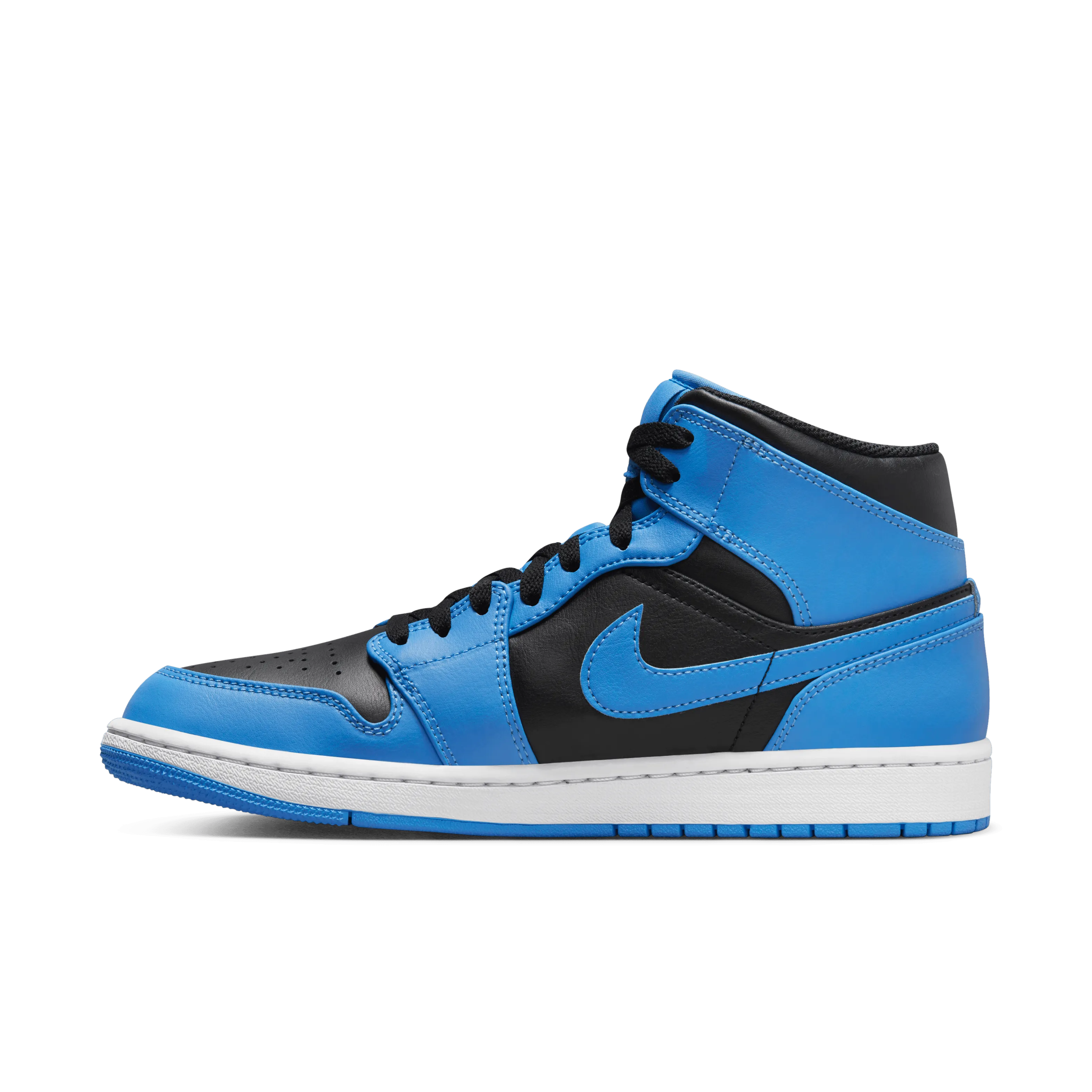 Jordan - Men - Air Jordan 1 Mid - University Blue/Black/White