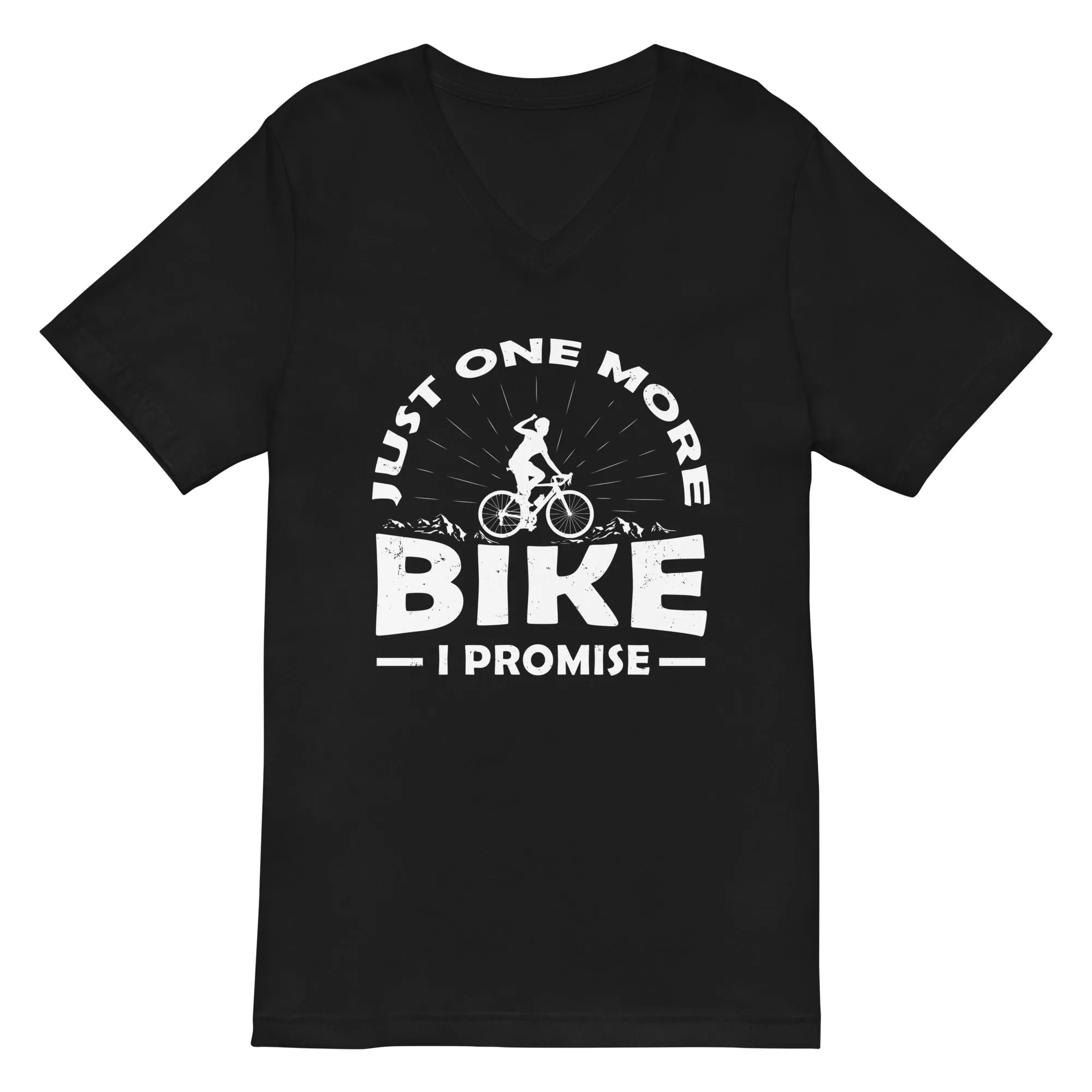 Just one more bike, i promise - Herren V-Neck Shirt