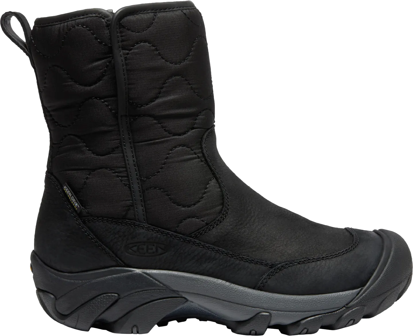 Keen Betty Pull-On Boot Black Black Women's