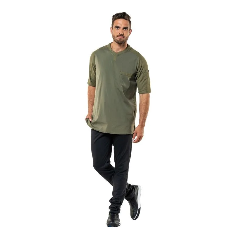 Khaki Eco-Responsible Kitchen T-shirt - CHAUD DEVANT