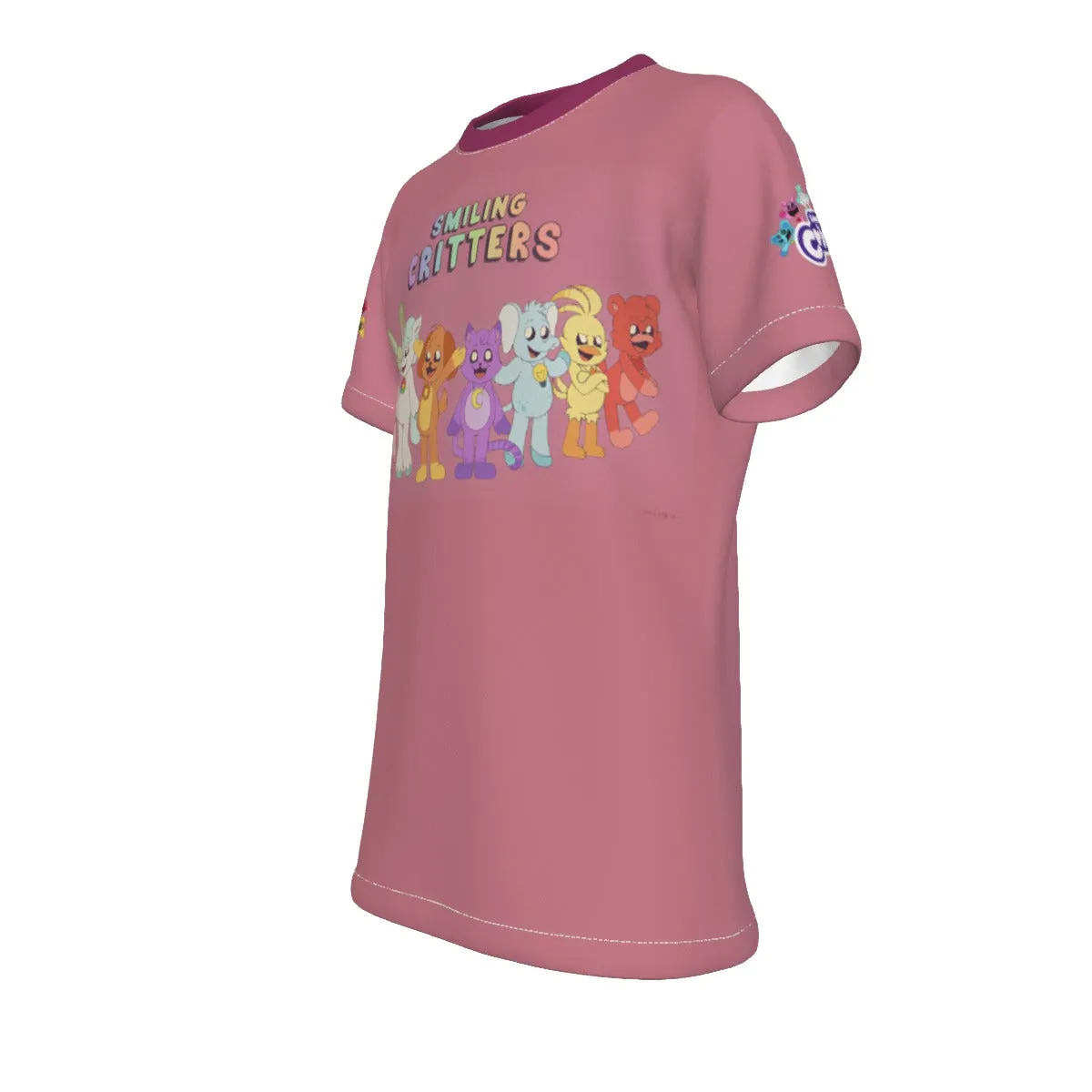 Kid's 1980s Smiling Critters Inspired T-Shirt