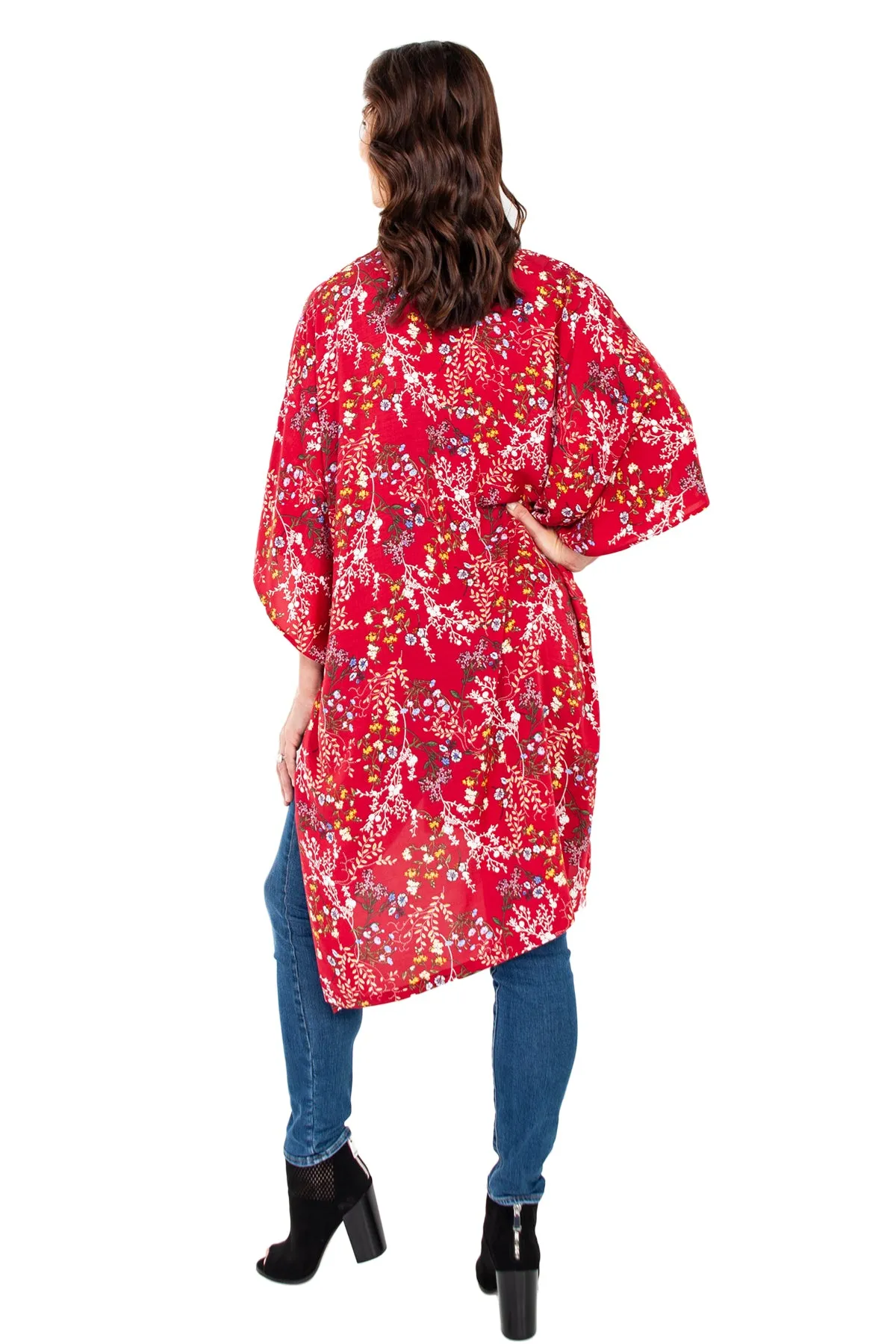 Kimono Robe with Side Ties - FINAL SALE