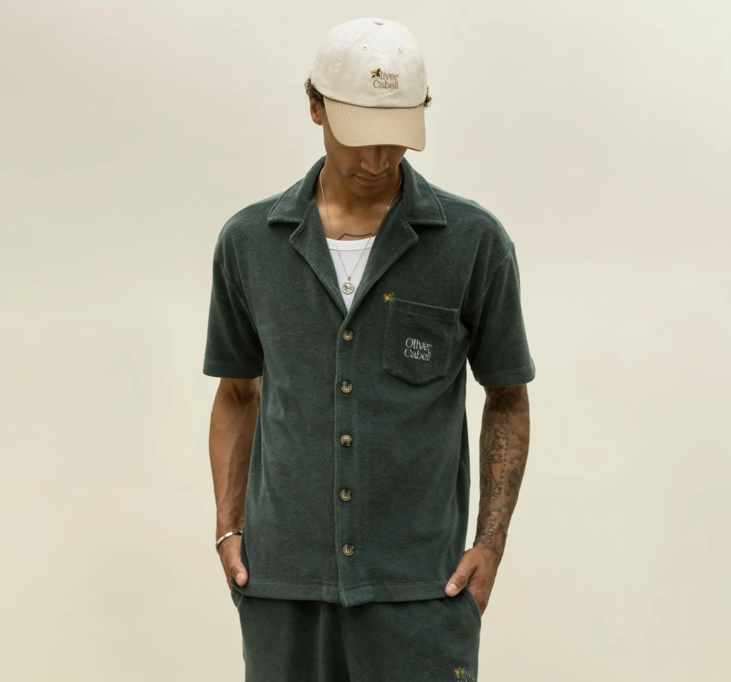 LA Capsule Terry Cloth Button-Up | Yosemite