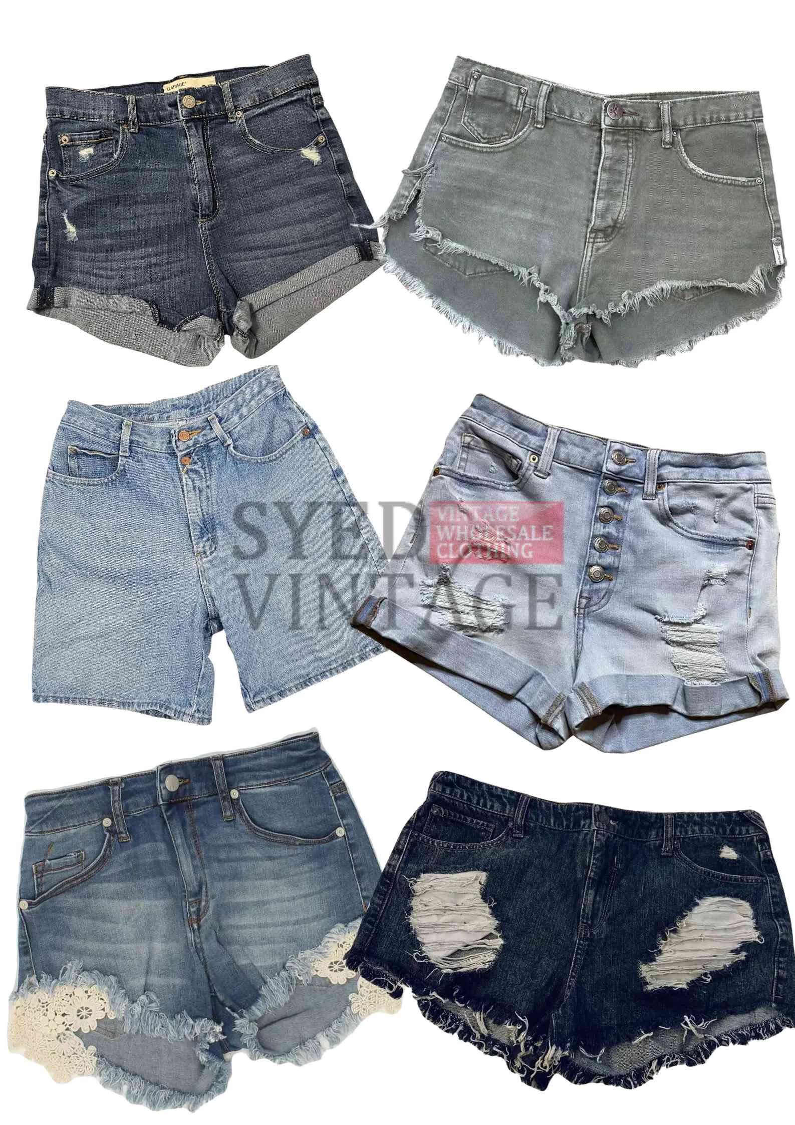 Ladies High Waisted Shorts *