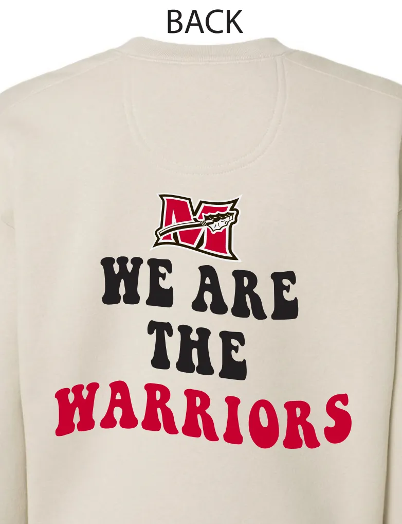 Ladies Wavy Groovy "We Are the Warrirors" Pullover