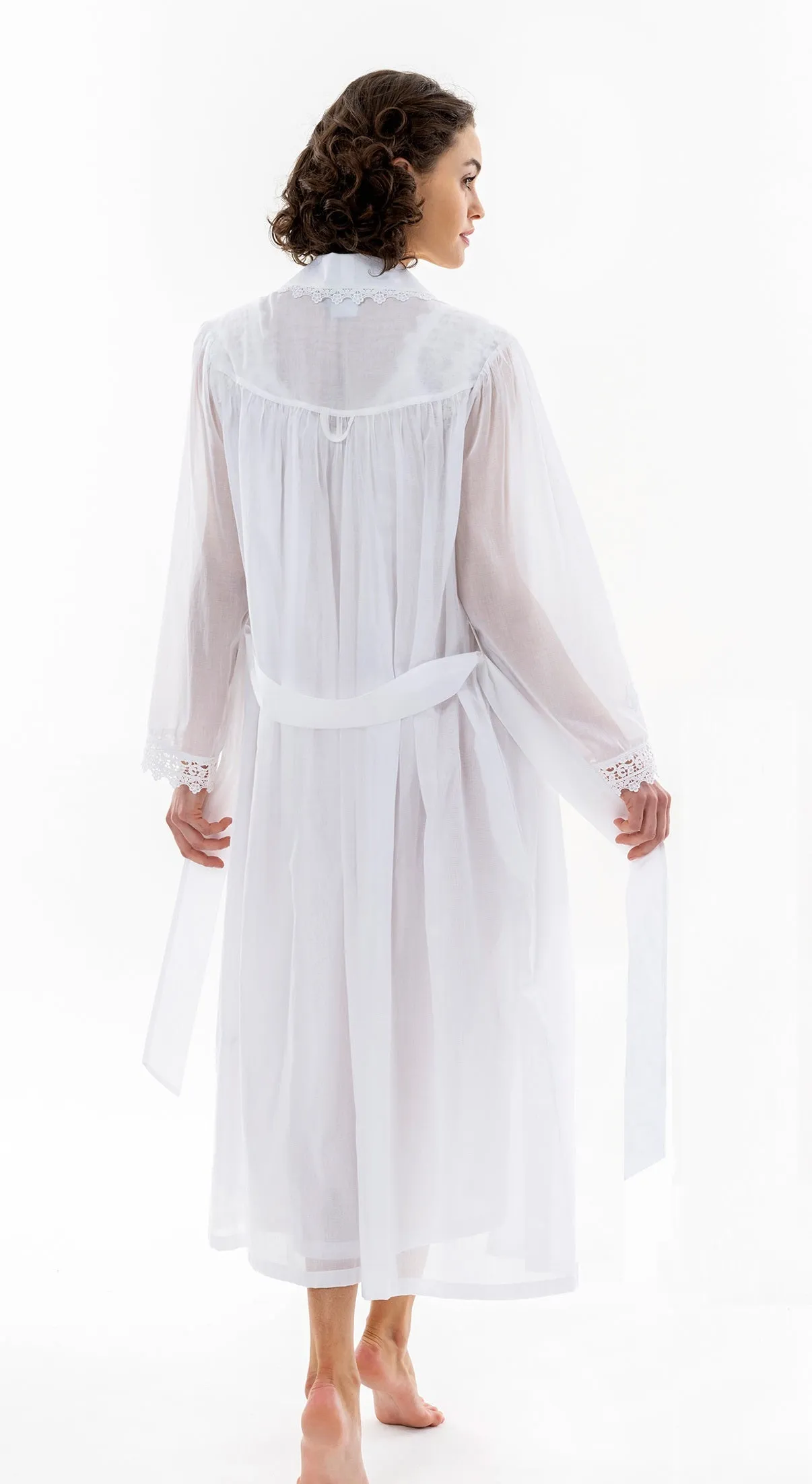 Laura Shawl Collar Dressing Gown (In stock, 3 day delivery)