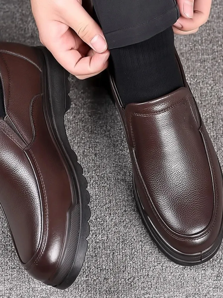 Leather Business Loafers