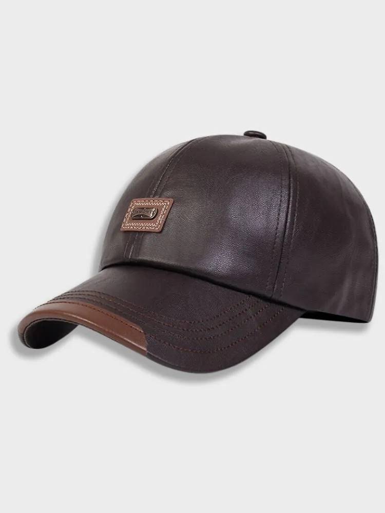 Leather Jamont Cap