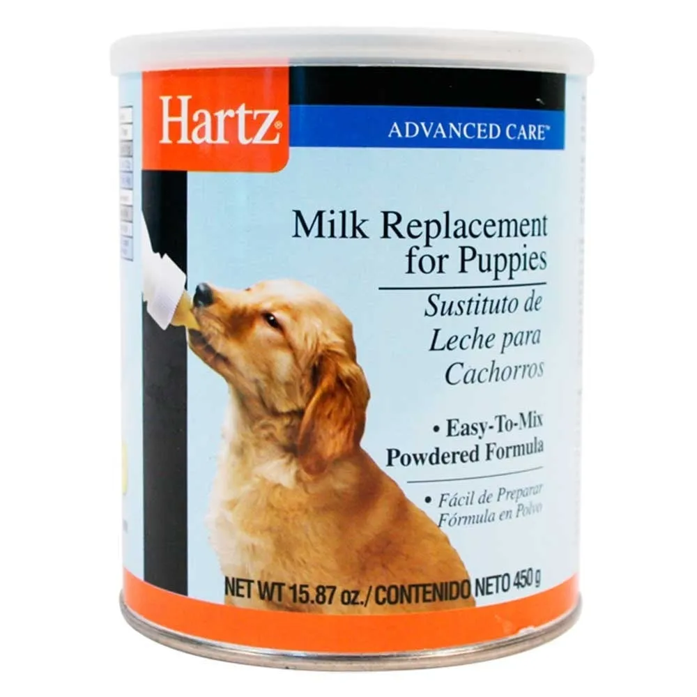 Leche En Polvo Para Cachorros Hartz Puppy Milk 450 g.