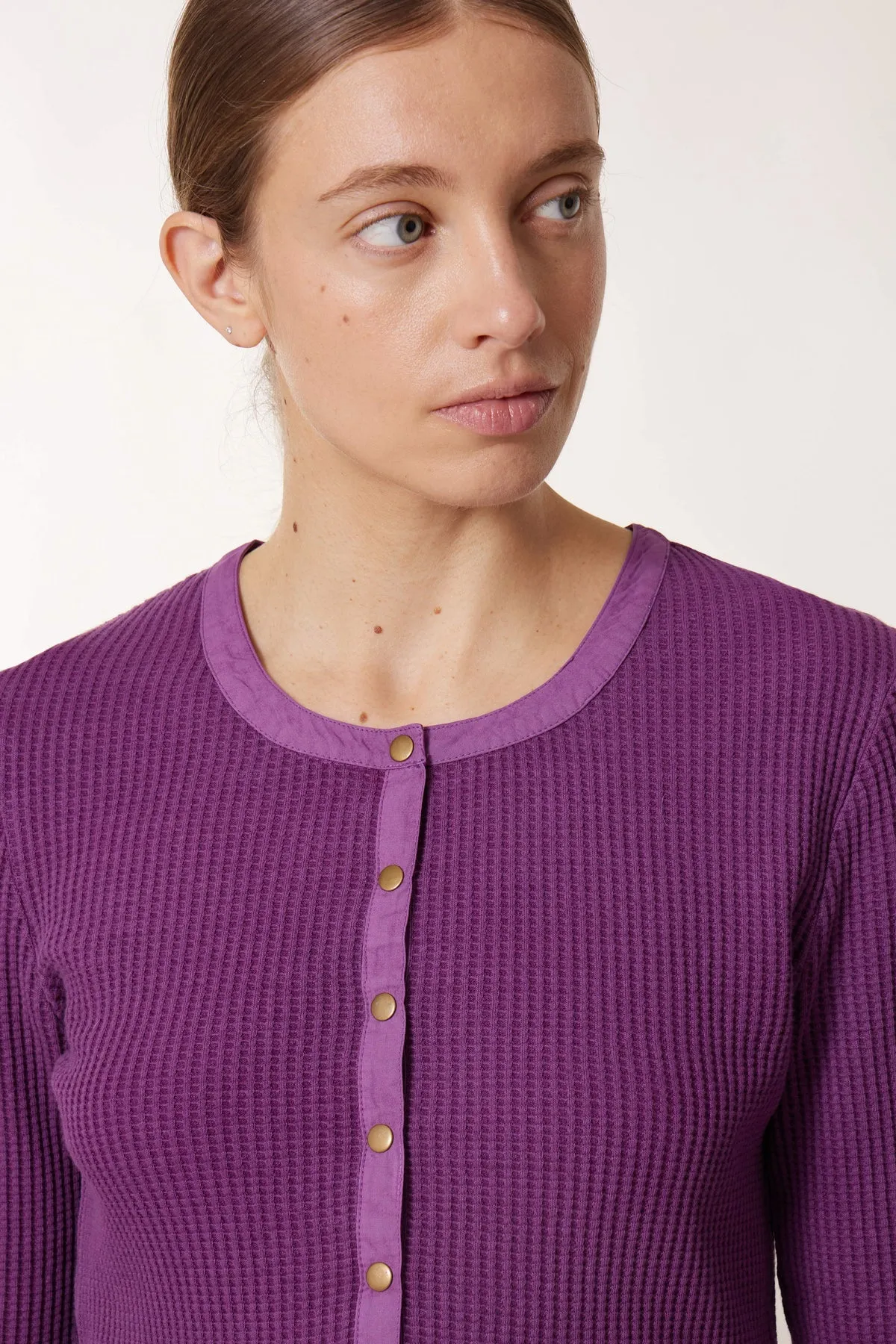 Leon & Harper Purple Thaisse Top