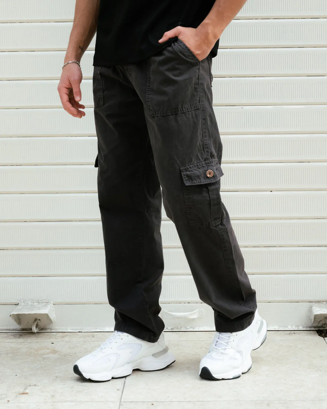 Light Cargo Pant - Asfalto