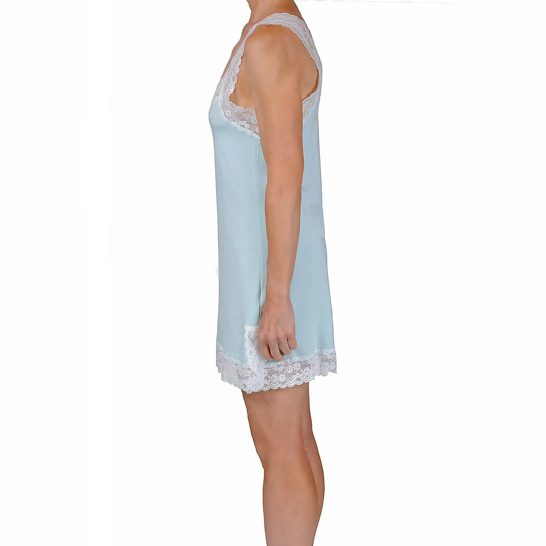 Lily Knit Chemise - Sage Mist