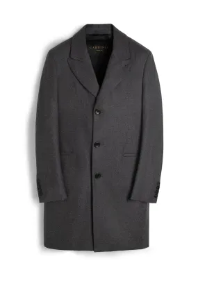 LIMITED EDITION: GRAPHITE WOOL & CASHMERE TOPCOAT